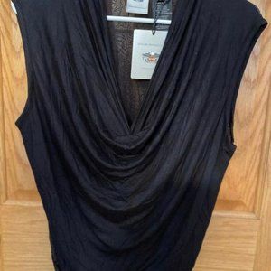 Harley Davidson Black Drape Top